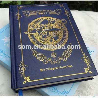 custom gold foil notebook