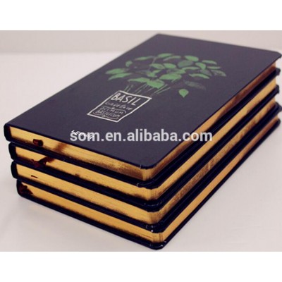 gold edge notebook